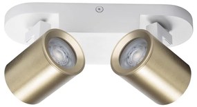 Spot Kanlux 38965 LAURIN 2xGU10/10W/230V alamă/alb