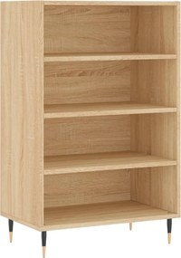 vidaXL Dulap înalt, stejar sonoma, 57x35x90 cm, lemn compozit