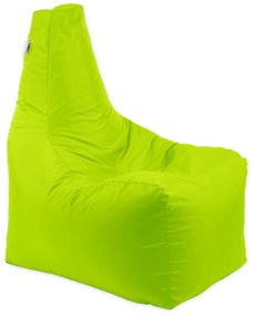 Fotoliu puf, Sunlounger EVO XL, umplutura de burete Memory Mix, material impermeabil, Green Neon