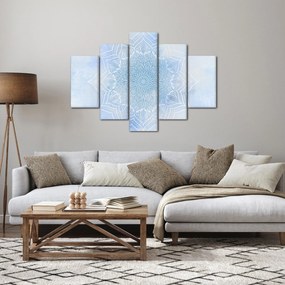 Tablou - mandala de iană (150x105 cm)
