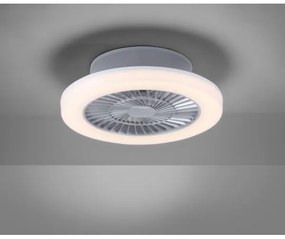 Plafonieră LED cu ventilator Leuchten Direkt 14645-55 LEONARD LED/27W/230V