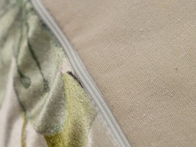 Perna de catifea pentru podea EMILE 60x60 cm verde