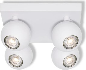 Osram - Spot SPHERAL 4x GU10/6W/230V alb
