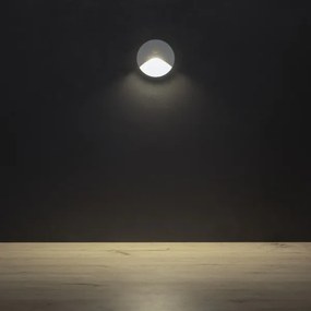Kanlux 39135 - Lampă LED pentru trepte EXIN cu senzor, 2,5W/230V, 4000K, IP65, alb, rotund