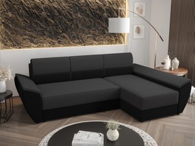 Colțar Radiant L3 (Negru + Gri închis) (D). 1057471