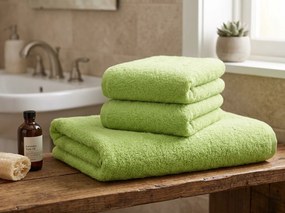 Prosop NORIELLE 50x90 cm verde, 100% bumbac