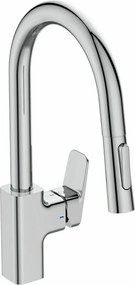 Baterie bucatarie cu dus extractibil Ideal Standard Ceraplan cu 2 functii