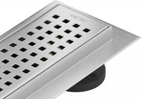Mexen Flat 360° M08 scurgere liniară rotativă 60 cm, inox - 1025060-40