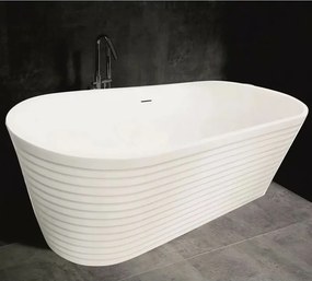 Cada freestanding Inter Ceramic acril alb mat 165x74 cm