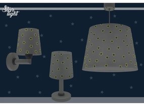 Lustră pentru copii STAR LIGHT 1xE27/60W/230V albă Dalber 82212B