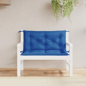 vidaXL Perne bancă de grădină 2buc., albastru regal, textil oxford