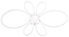 Plafonieră albă LED 45.5x83 cm Fly – Trio