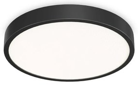 Plafoniera LED XL pentru baie IP44 Ray pl d60 negru