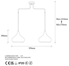 Lustra MUBA-11551 Aramiu