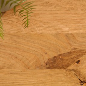 Masuta design industrial Thor 110cm, stejar salbatic A-38808 VC