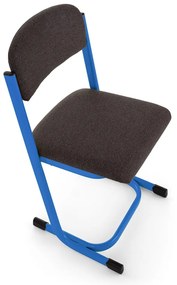 Scaun profesor tapitat, albastru deschis - ral 5015