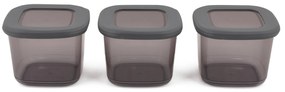 Set 3 cutii depozitare , UnicUtil, Spacious Versatile, Antracit
