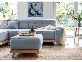 Taburet Miuform Dazzling Daisy, albastru deschis