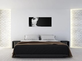 Tablou - Portretul femeii cu pălărie (120x50 cm)