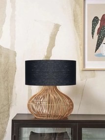 Veioza eco din ratan Kalahari L/4723 black