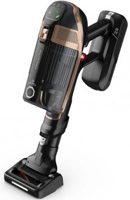 Rowenta X-Force Flex 15.60 RH99F1, 520W, 230AW, 0.9 litri, 32.4V, Autonomie 80 min, Auto power, LED, Display, Flex, Negru/Bronz