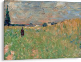 Tablou - Georges Seurat, A Summer Landscape, reproducere (70x50 cm)