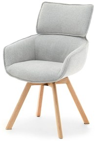 Scaun Doris (gri + stejar). 1111033