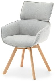 Scaun Doris (gri + stejar). Promo -8%. 1111033