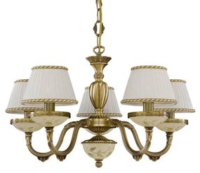 Candelabru din alama 5 brate design italian 6422
