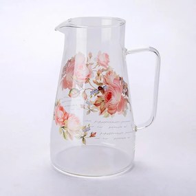 Carafă din sticlă TRANDAFIR 1450 ml
