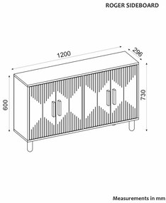 Dulap Roger Sapphire Oak