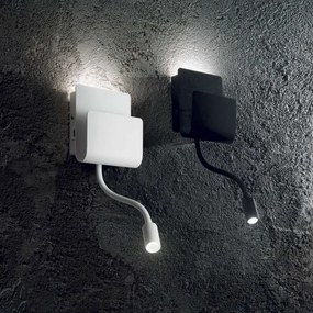 Spot LED de perete Ideal Lux PROBE LED/9W/230V USB alb