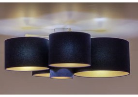 Duolla - Plafonieră ROLLER PENTO 5xE27/60W/230V albastru