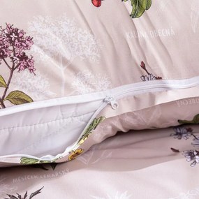 decoDoma Lenjerie de pat din microfibră IERBURI 2 pat simplu