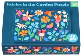 Puzzle (număr de piese 48) Fairies in the Garden – Rex London