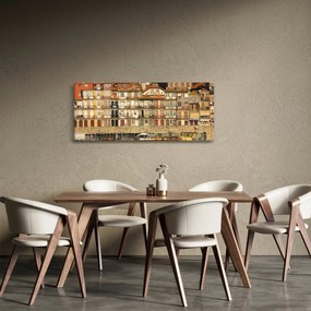 Tablou - Cartierul Waterfront, Portugalia (120x50 cm)