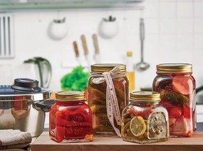 Borcan depozitare cu capac 1L, Homemade
