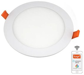 Corp de iluminat LED încastrat dimabil LED/12W/230V 3000-6500K Wi-Fi Tuya