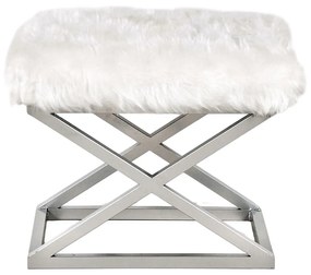 Scaun Capraz Plush alb