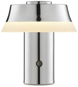 Brilliant - Lampă de masă LED tactilă, dimabilă și reîncărcabilă KINICH LED/2,5W/5V 2700K crom lucios