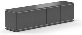 Dulap suspendat Creator 162,8 x 35 x 40 cm, alb/antracit