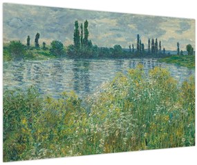 Tablou - Claude Monet, Banks of the Seine, reproducere (90x60 cm)