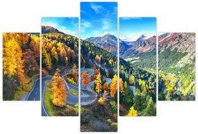 Tablou - Trecătoarea Malay Pass (150x105 cm)