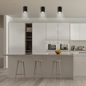 Spot aplicat design minimalist Kobald negru mat