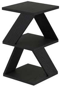 Măsuță laterală Albena (negru + Lemn). 1106741