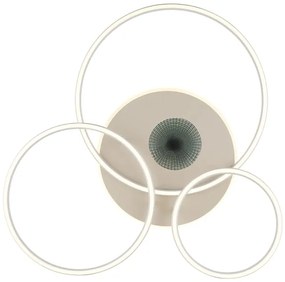 Globo 48466B-40-LED Plafonieră LED INVERTINA reglabilă, 40W/230V, 2700-6500K, 70 x 80,7 cm + telecomandă