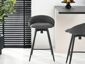 Scaun Ignis (grafit închis + negru). 1110699