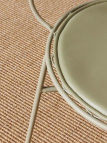 Scaun de exterior, verde, din metal, Bubble