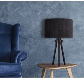 Lampă de masă Duolla LYON 1xE27/15W/230V d. 30 cm negru