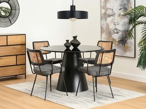 Scaun Cleo (grafit + negru). 1110977